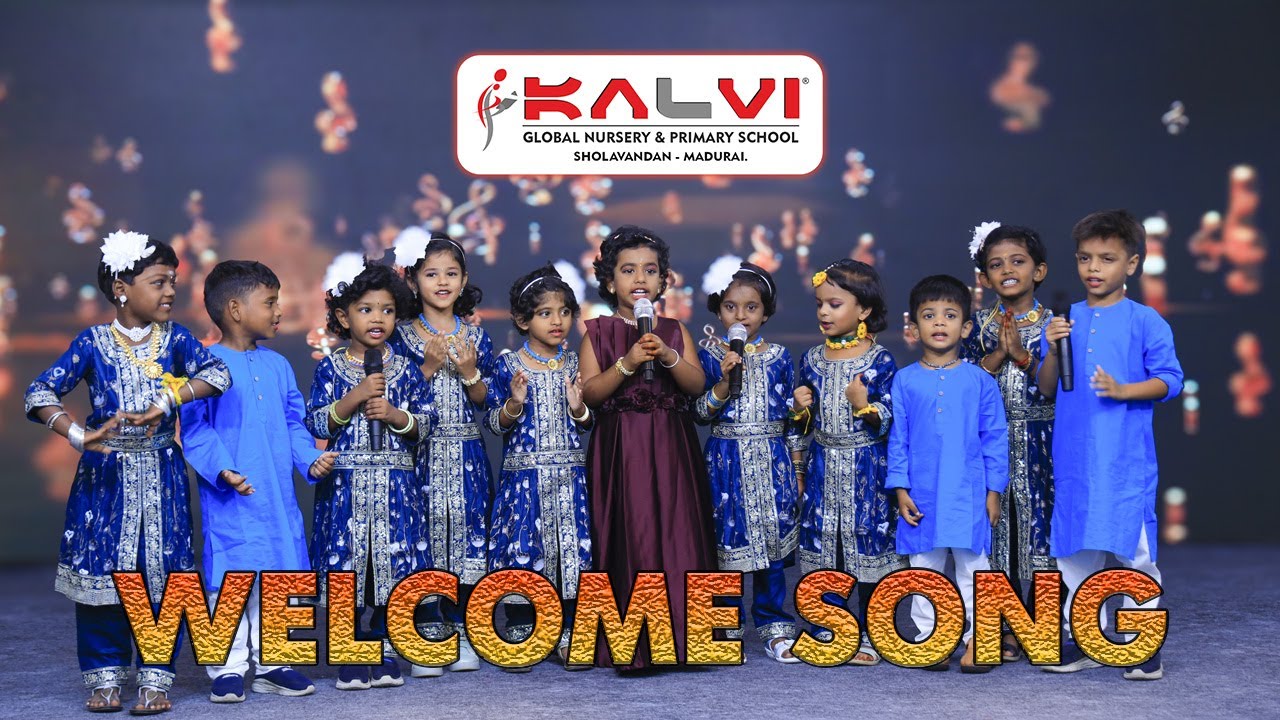 Welcome Song | Graduation Day 2025 | Kalvi Global Nursery & Primary School - Sholavandan, Madurai