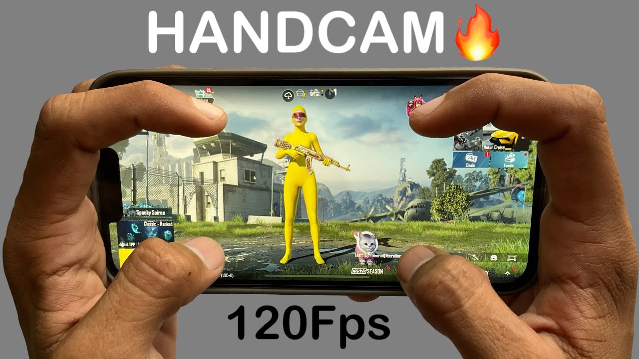 NEW UPDATED 4.1🔥IPHONE 13 PRO MAX HANDCAM TEST PUBG IN 2025 PUBGMOBILE 