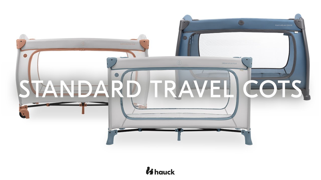 How to Install | hauck Standard Folding Cots – Set Up & Fold | Travel Cot