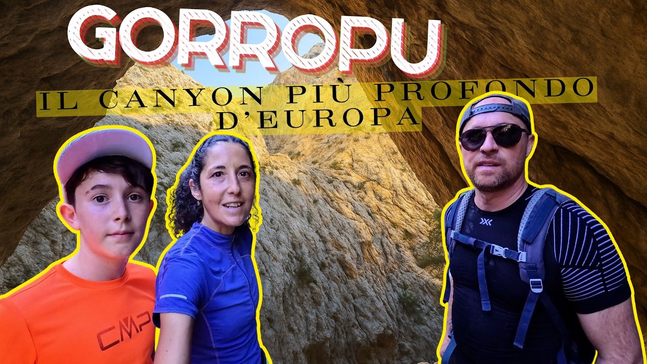 GORROPU: Camminiamo dentro la FAGLIA profonda 500mt