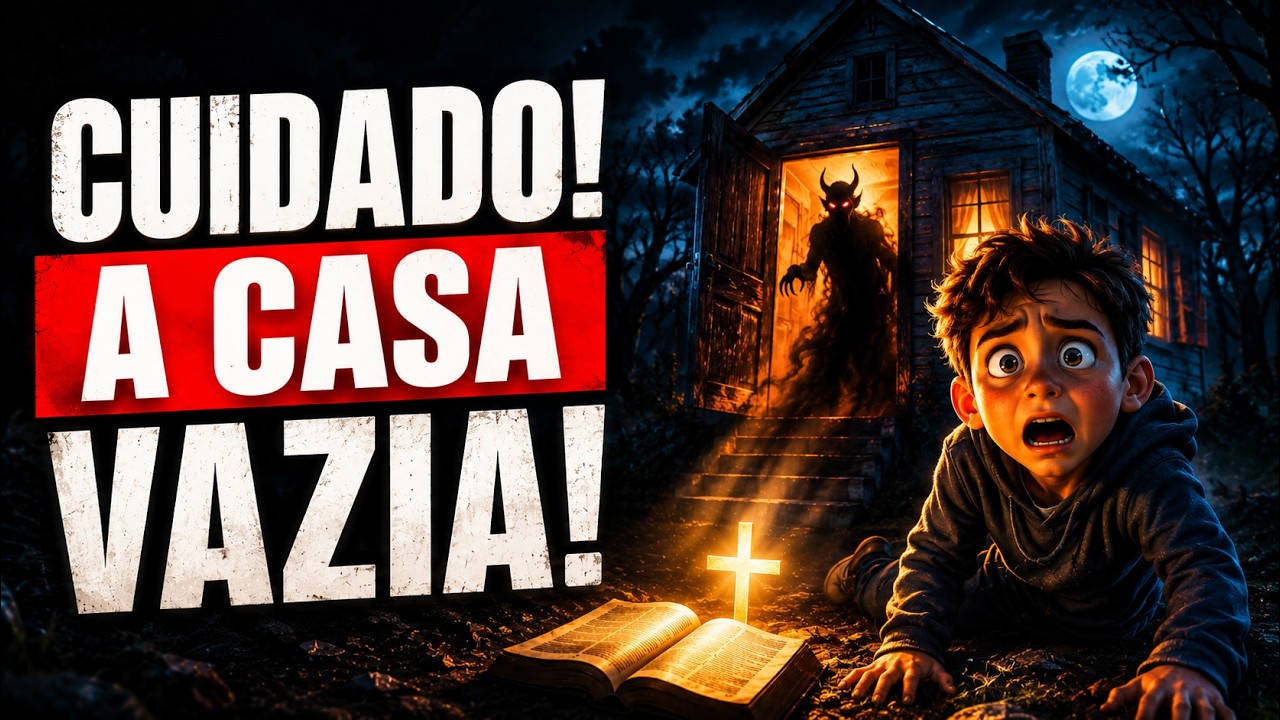 A PARÁBOLA DA CASA VAZIA MATEUS 12, 43-45 CATEQUESE INFANTIL SOBRE AS PARÁBOLAS