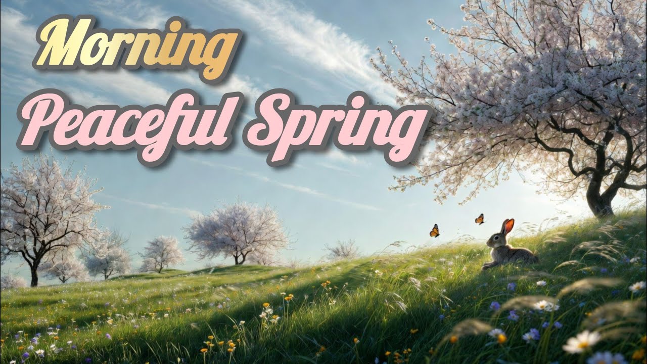 Peaceful Spring Morning | Gentle Nature Ambience for Relaxation, Meditation & Calm Focus