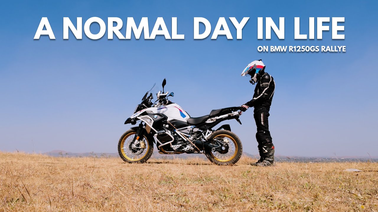 A normal day for me on BMW R1250GS