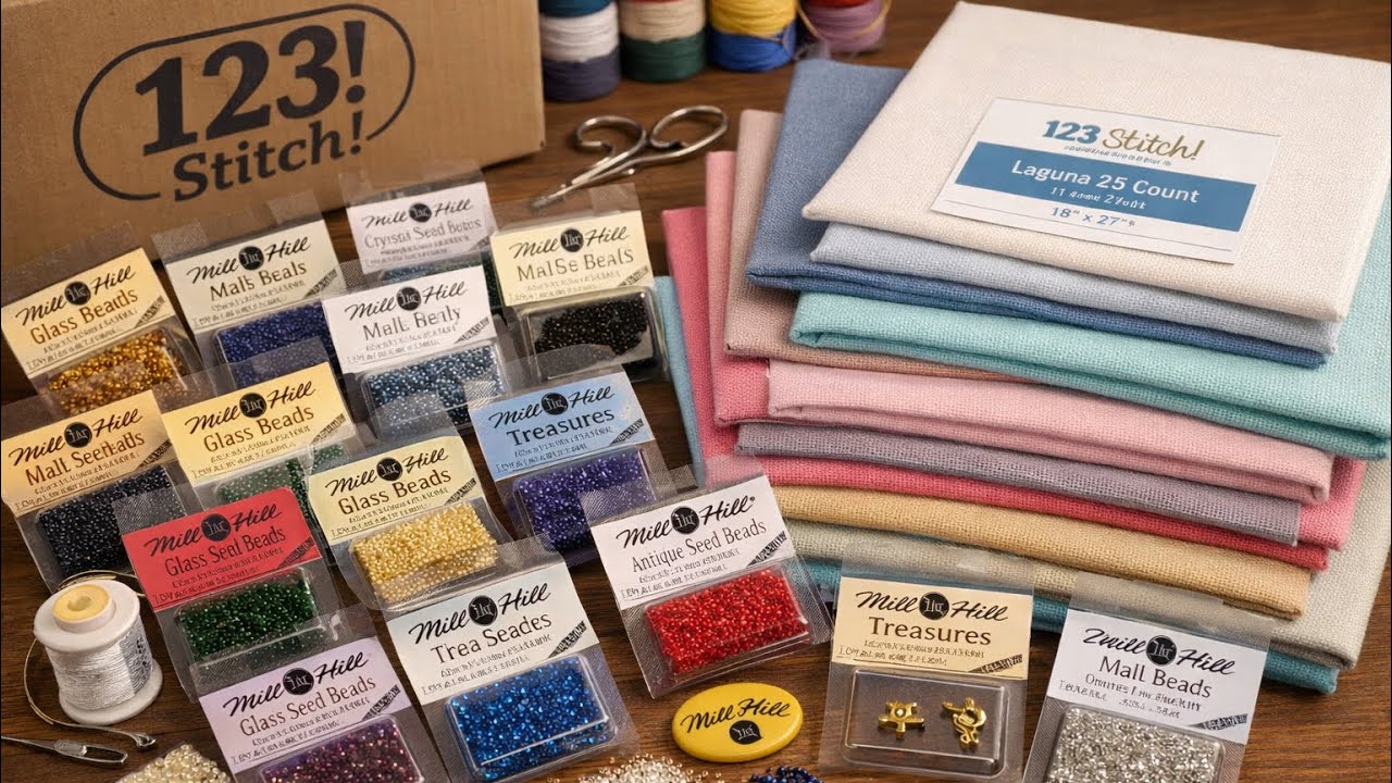 Ma commande nº2 chez 123Stitch #pointdecroix 