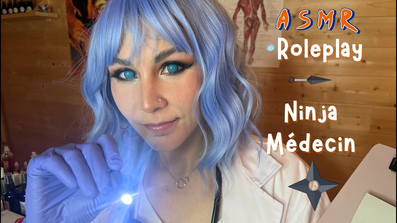 𝘼𝙎𝙈𝙍 |  𝚁𝚘𝚕𝚎𝚙𝚕𝚊𝚢 𝙽𝚒𝚗𝚓𝚊 𝙼𝚎́𝚍𝚎𝚌𝚒𝚗 🩺  Soins après Mission | Naruto | Konoha Shinobi