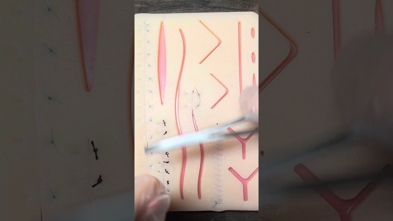 Vertical Mattress Suture Step-by-Step | by Surgical Skills Academy