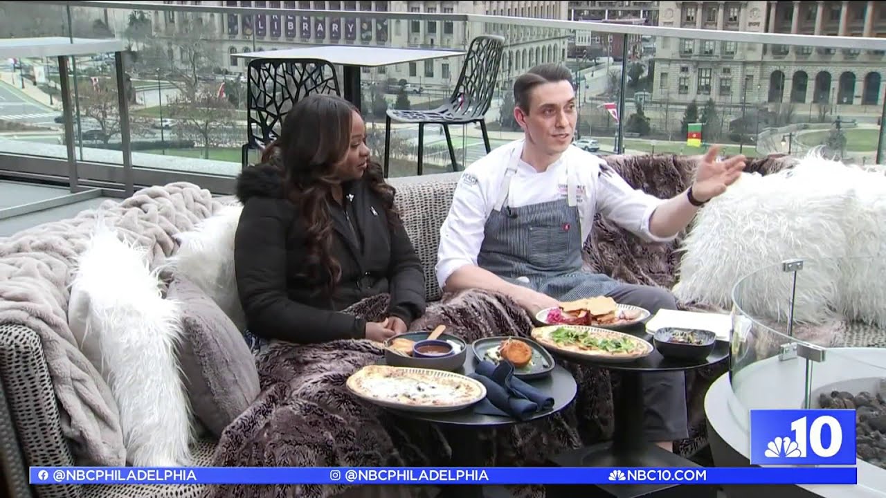 A look inside Assembly Rooftop's Ski Lodge Experience in Center City