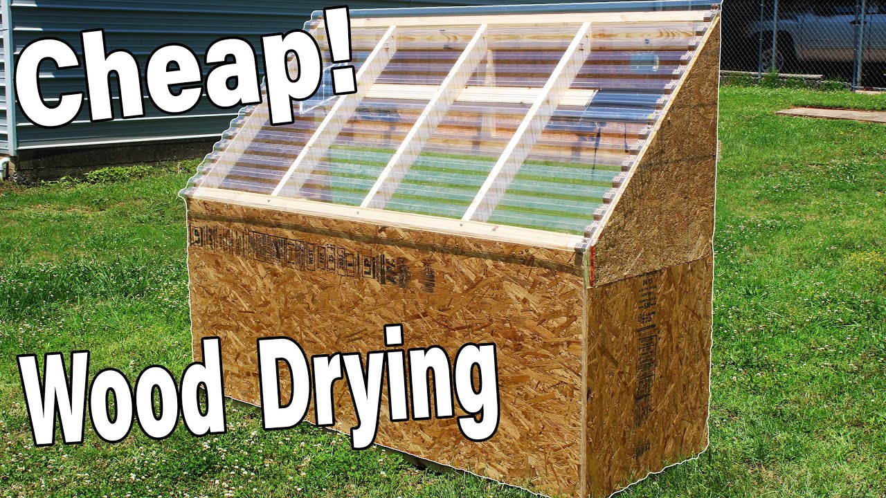 Building a Solar Kiln on a Budget