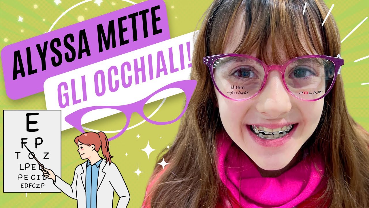 Alyssa mette gli occhiali! 👓