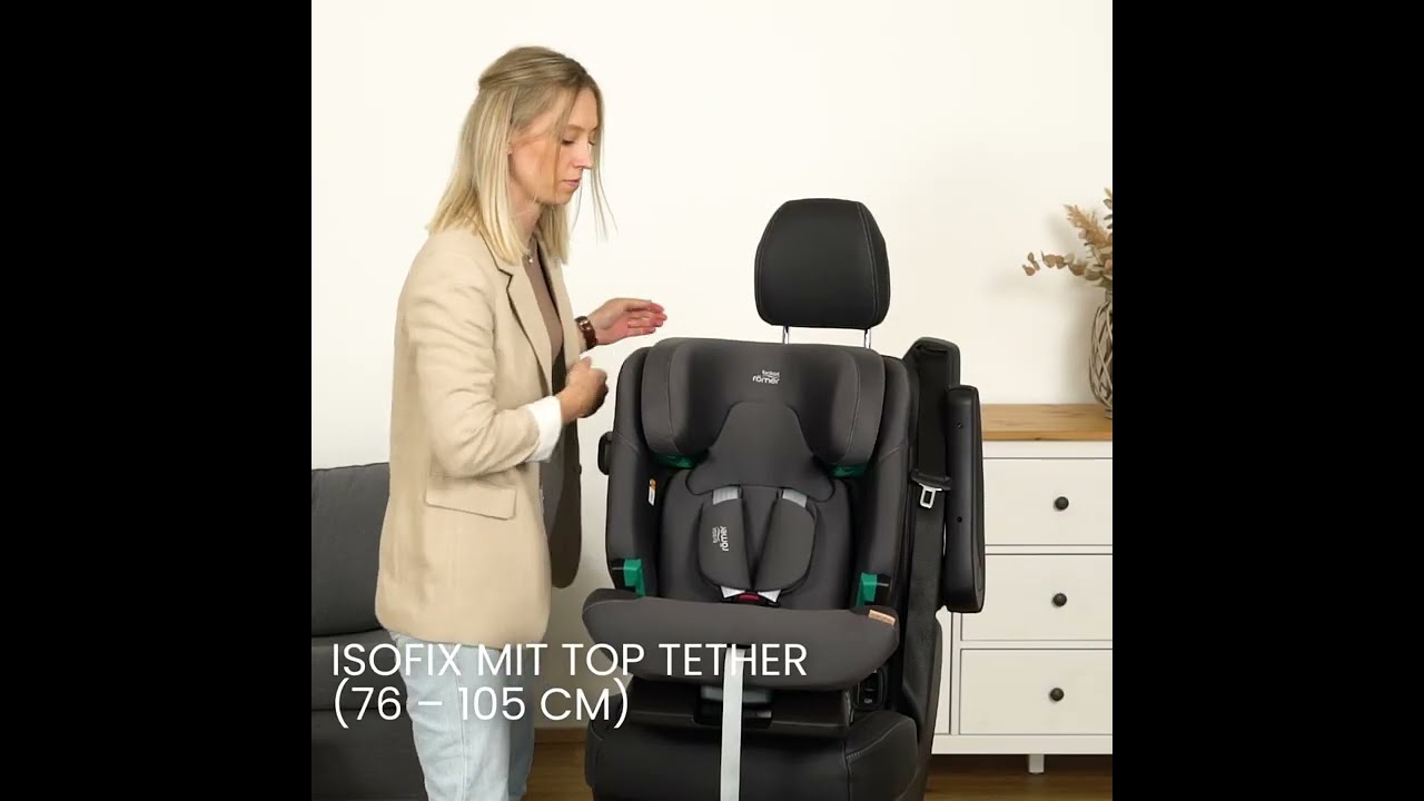 Britax Römer Advansafix PRO Kindersitz Installations- / Einbauvideo
