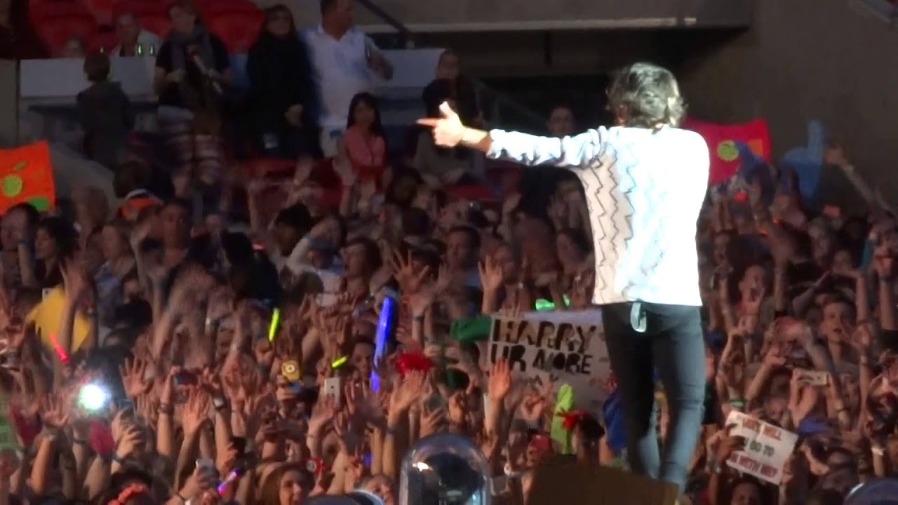 One Direction @ Wembley Stadium (6/6/2014) Harry's speech