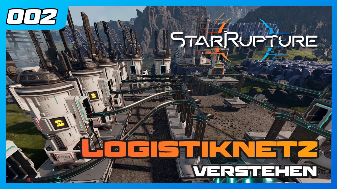StarRupture | 002 | Logistiknetz verstehen | Let's play | Gameplay | German Deutsch Factory