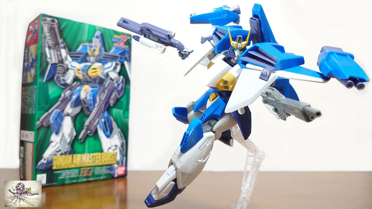 （ファイターモードへ完全変形！ミサイルライフルが付属！色分けも細かい！）HG 1/100 ガンダムエアマスターバースト　レビュー