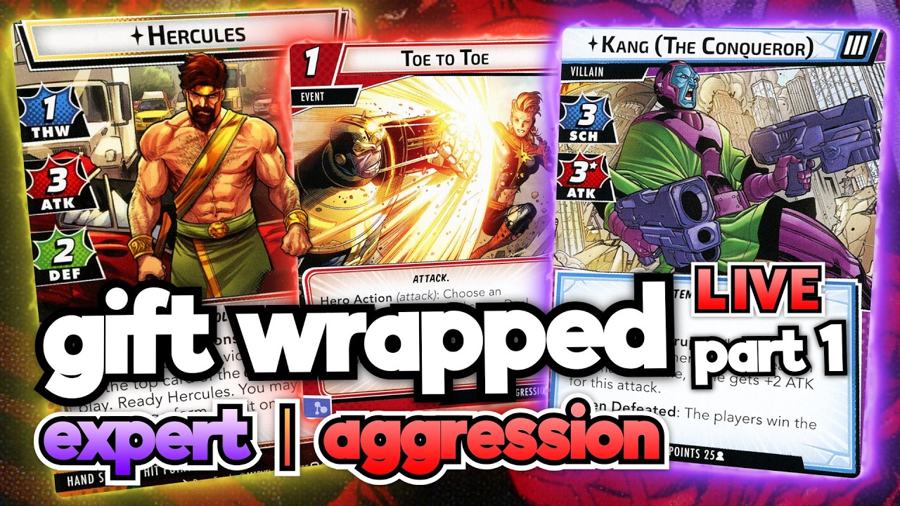 Gift Wrapped - Hercules Aggression vs. Kang - Marvel Champions