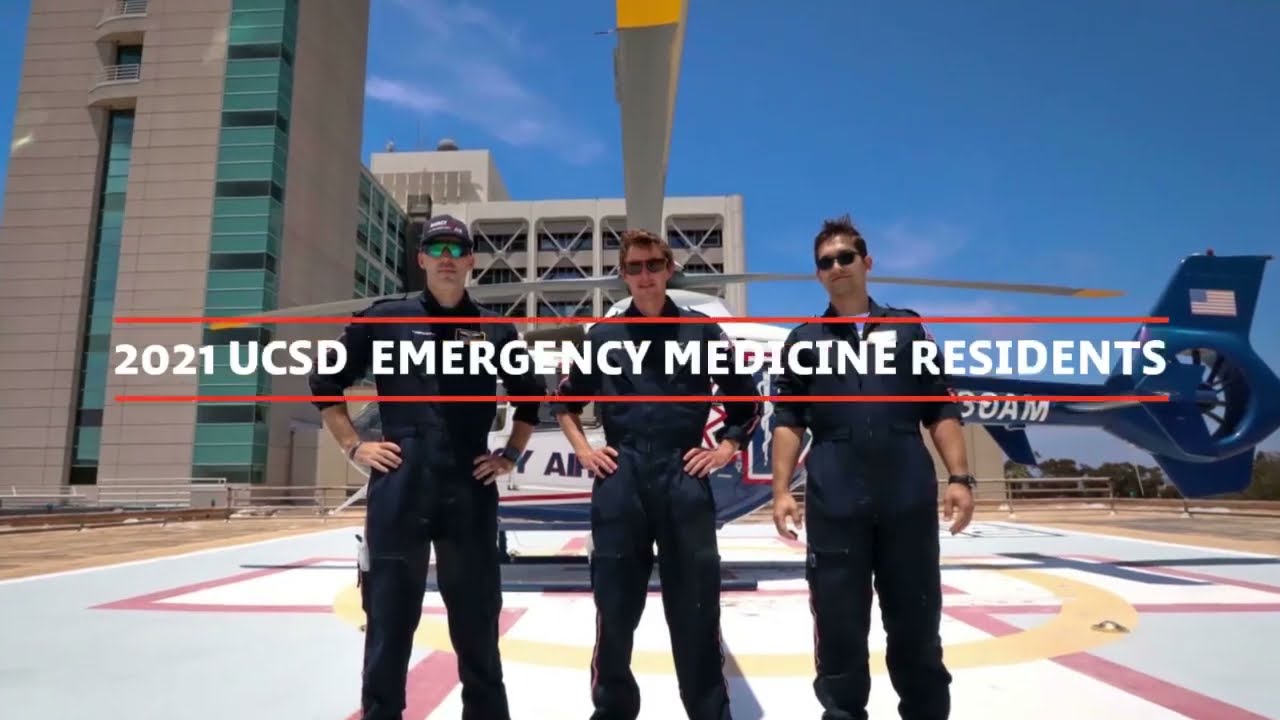 Mercy Air Celebrates UC San Diego Emergency Medicine Graduating Flyers -Class of 2021