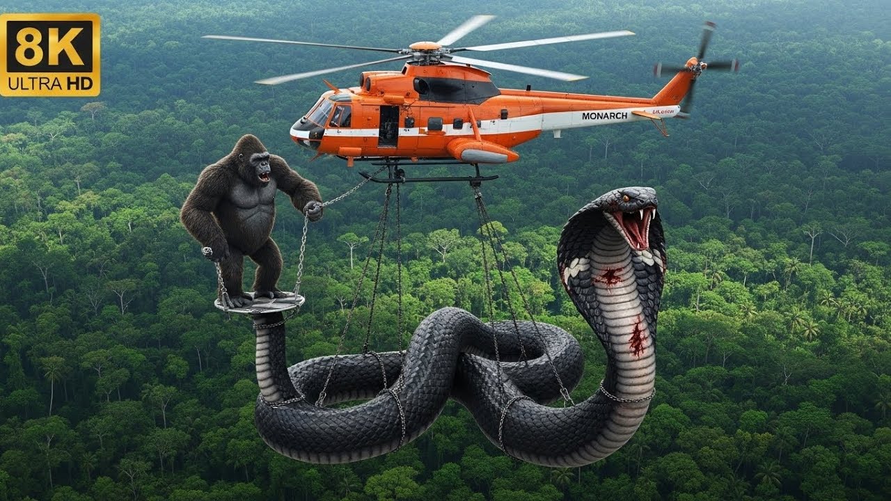 Giant Cobra Attacks Tourists in Amazon Jungle | King Kong vs Snake 😱🔥