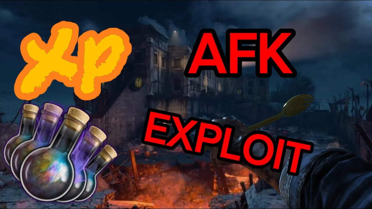 The easiest bo4 PC xp and Elixir glitch