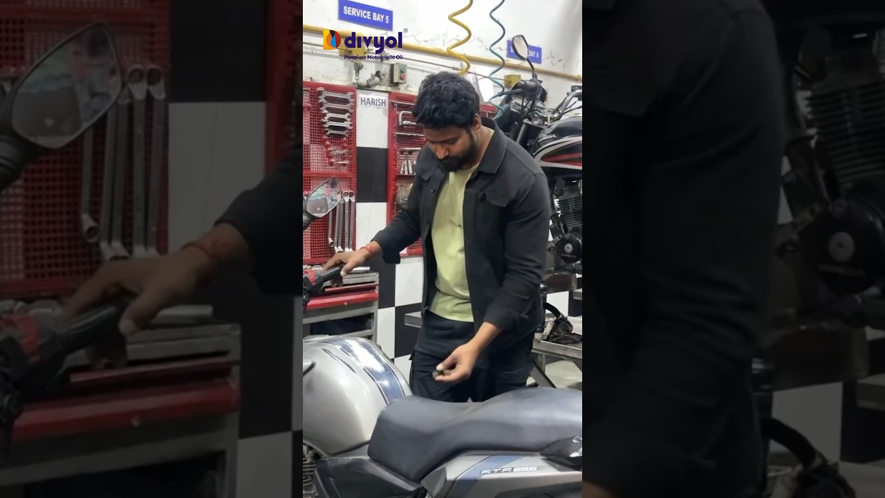 Complete engine fitting Tvs apache rtr | #arvbrothers  #divyolbygandhar
