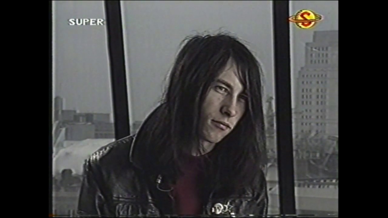 Primal Scream - Bobby Gilespie Interview, Loaded Promo, Blue Night, Super Channel 1991