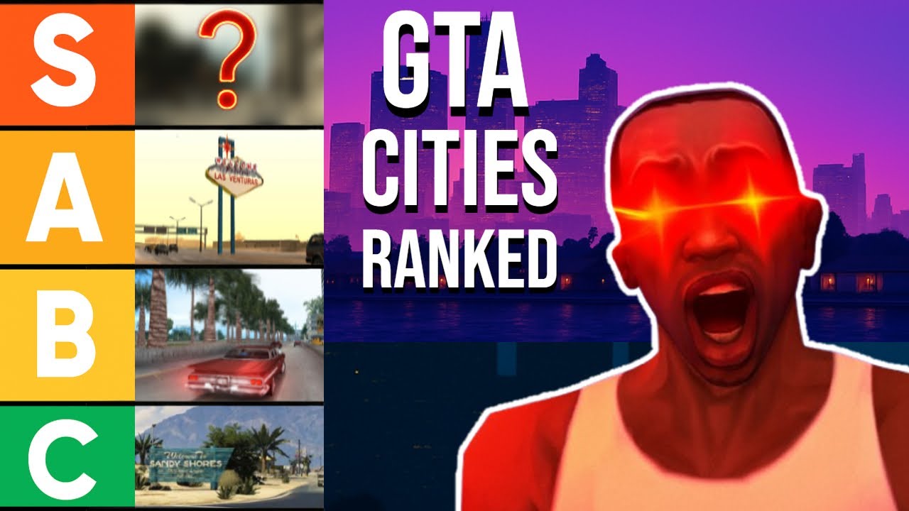 Ranking EVERY GTA City (Not the Maps) | Tier List