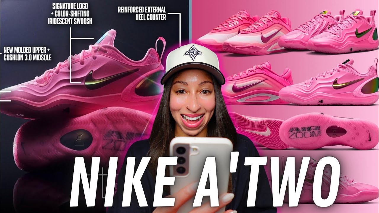 Кроссовки Nike A'Two от Эйджи Уилсон: ЛУЧШЕЕ продолжение именных баскетбольных кроссовок?!