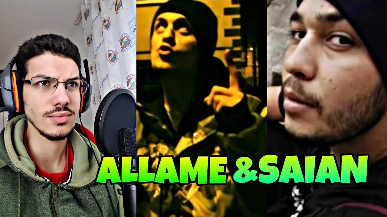 Allame - Fare Kapanı & Saian Sakulta Salkım Ft Allame - Soyun Kurur REACTION / TEPKI