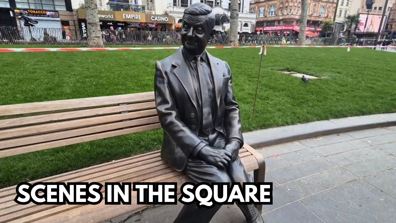 Scenes in the Square | Leicester Square Movie Statues 2025