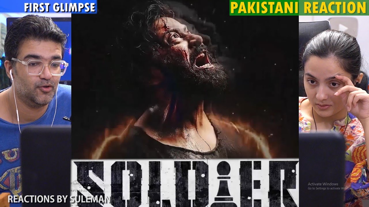 Pakistani Couple Reacts To Soldier First Glimpse | Megastar Shakib Khan 