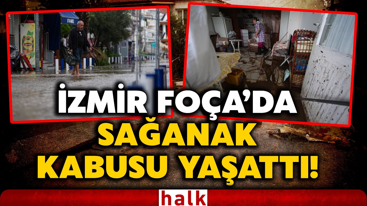 İZMİR FOÇA'DA DEHŞET ANLAR! 70 yaşındaki vatandaş akıntıya kapıldı! Korkutan görüntüler!