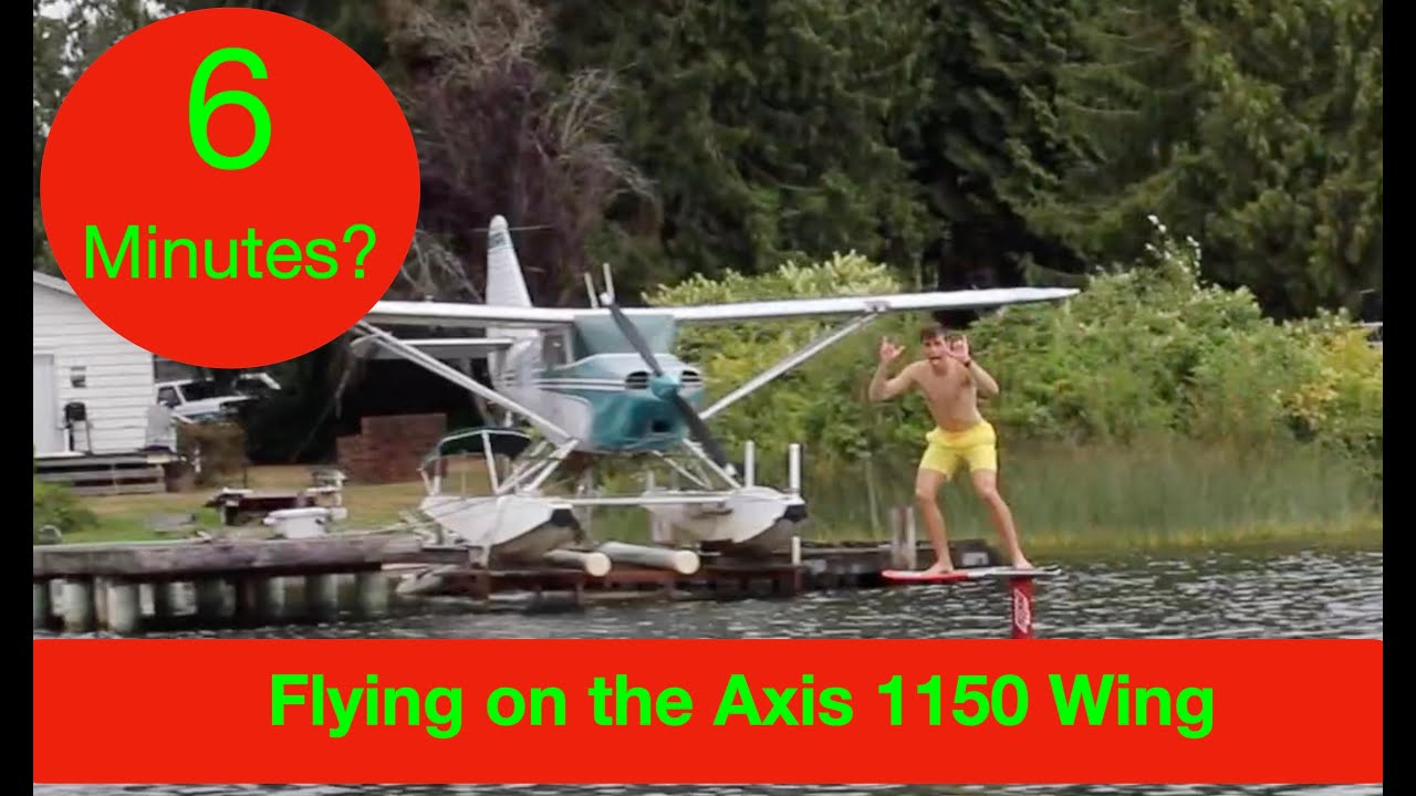 Flying on the new Axis 1150 Wing - 6+ minutes? - Just how long can it be pumped???