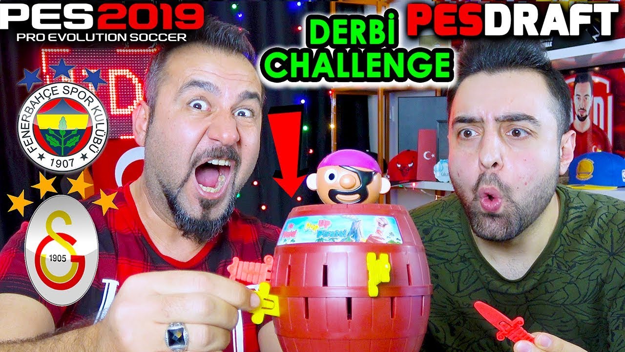OYUNCAK İLE ÖDÜL-CEZA DERBİ CHALLENGE! | PES 2019 PESDRAFT