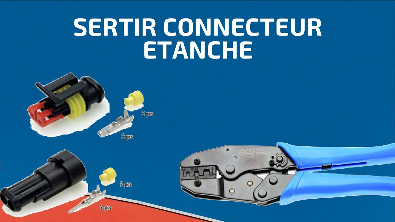✋️ COMMENT FAIRE CONNECTEUR VOITURE ETANCHE ?  ✋️