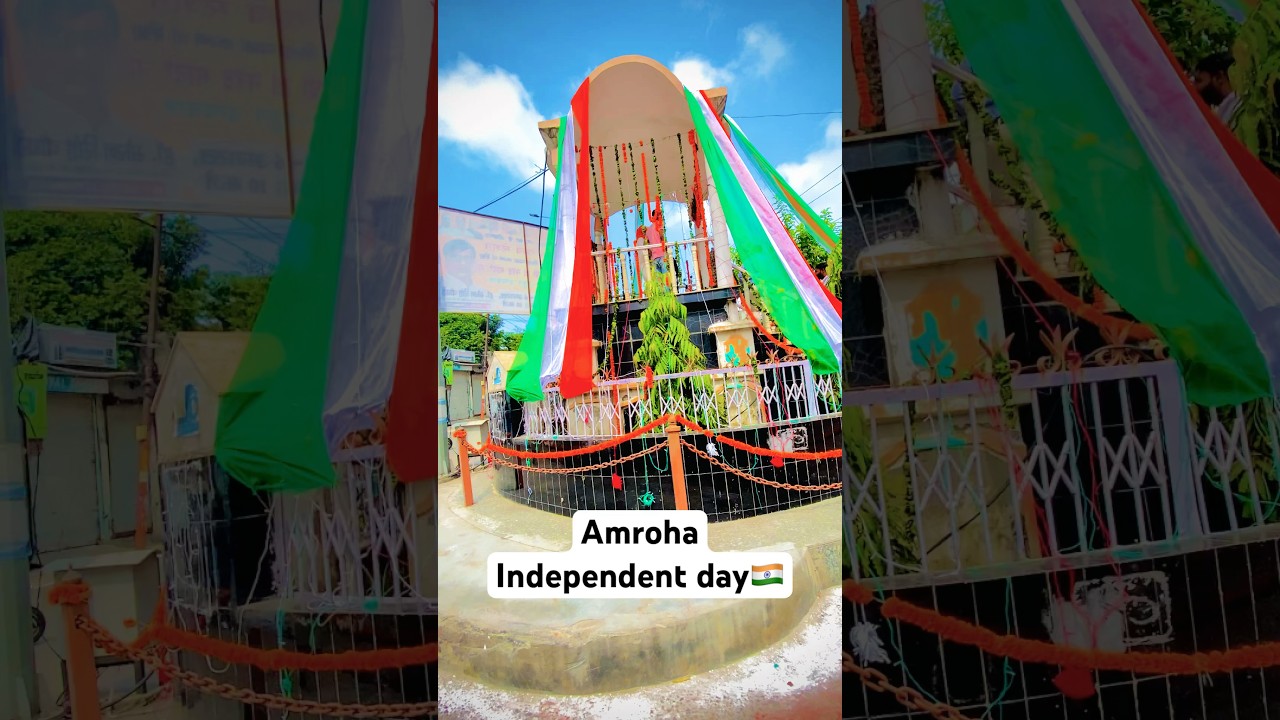 15 Aug celebration, In Amroha. 