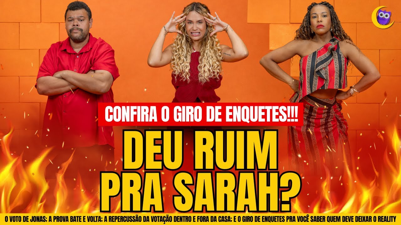 🔴BBB26: PAREDÃO BOTA FOGO NA CASA; GIRO DE ENQUETES REVELA PRÓXIMO ELIMINADO!
