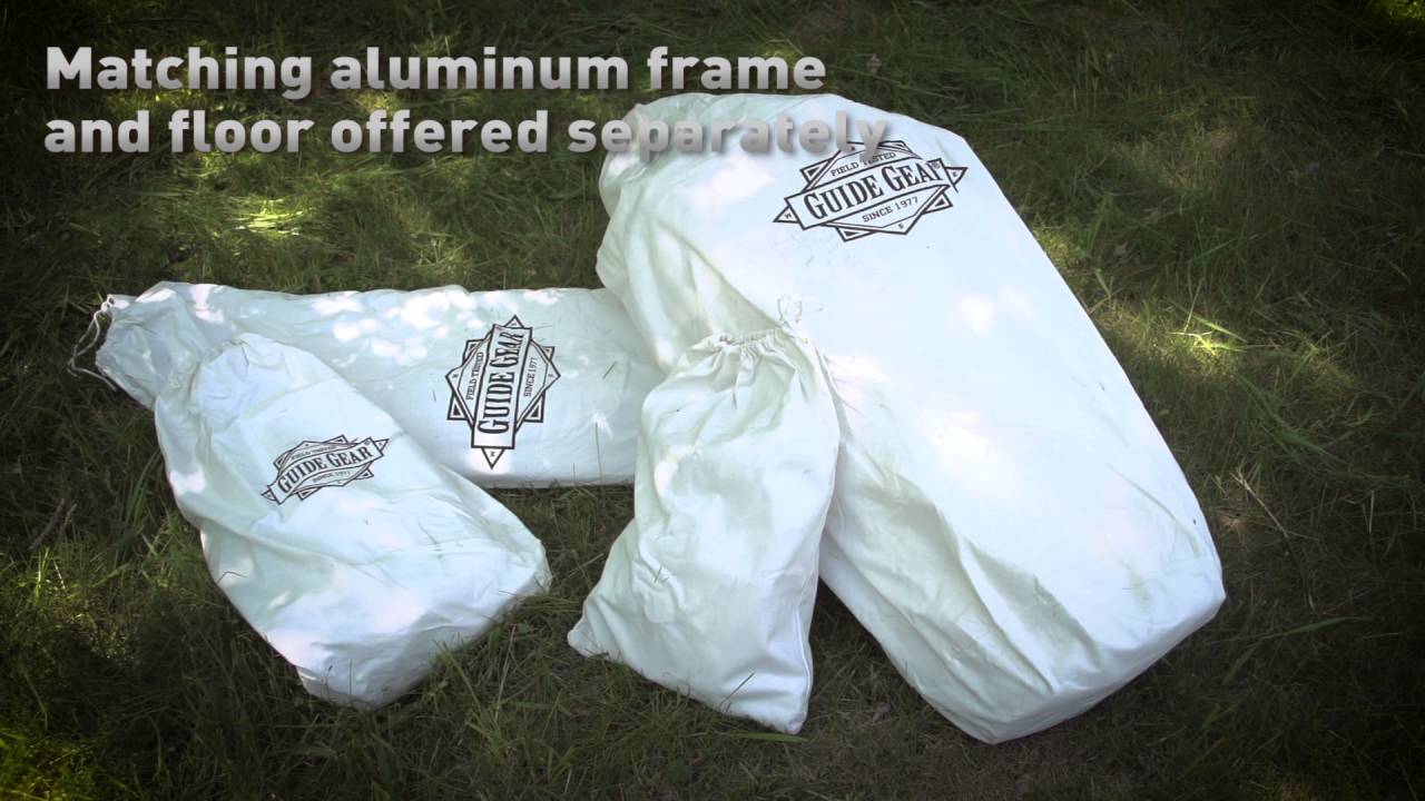 Guide Gear Canvas Wall Tent 10 x 12
