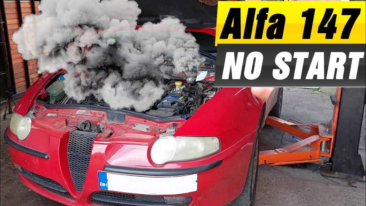 DIAGNOSING & FIXING ALFA 147 1.6 TS NO START, CUTTING OUT
