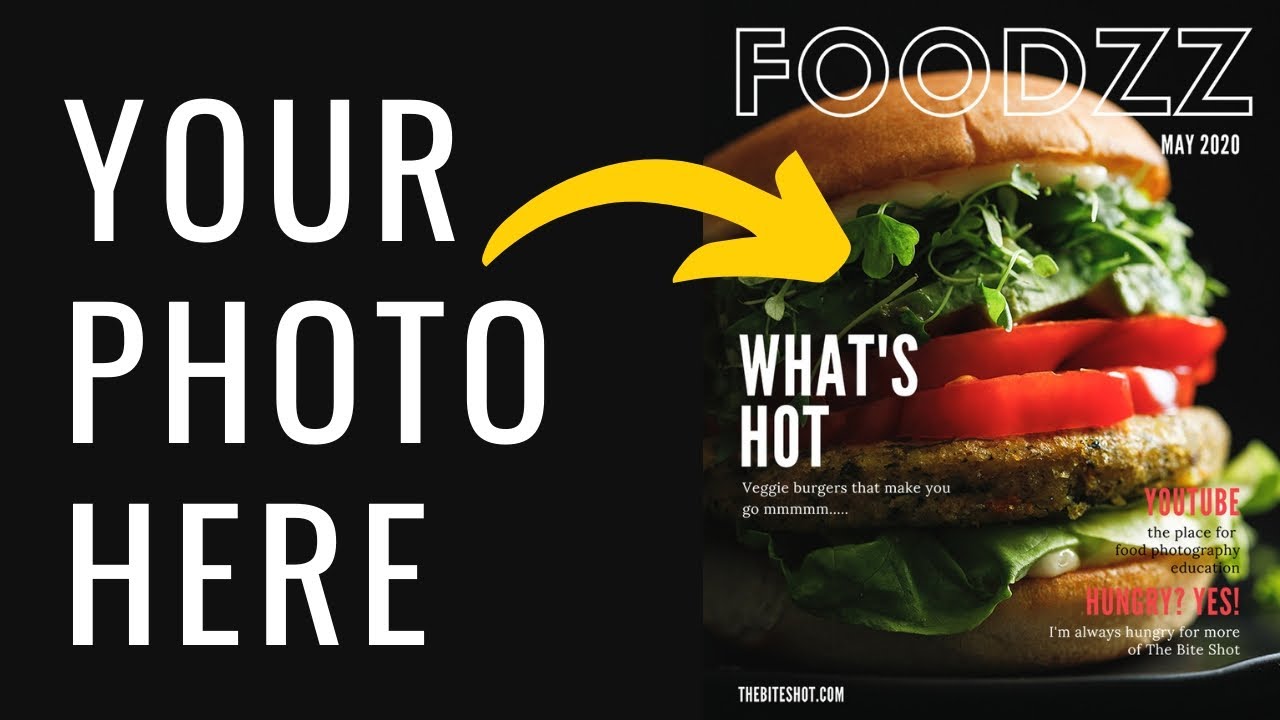 Your Photo on a Magazine Cover
