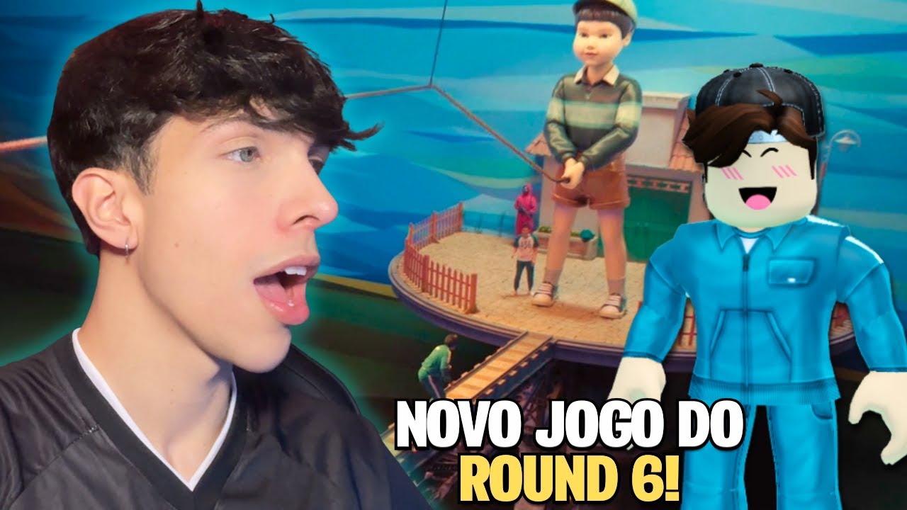 JOGUEI O NOVO JOGO DE PULAR CORDA DO ROUND 6 NO ROBLOX! - Roblox