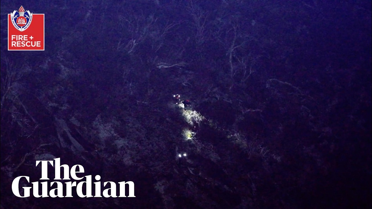 Australian rescue team uses AI-powered drone to find lost hikers