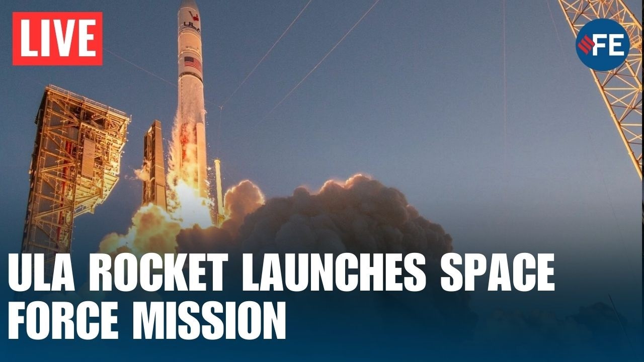 LIVE: U.S. Space Force Mission Launches Aboard ULA Rocket at Cape Canaveral | US Space Mission