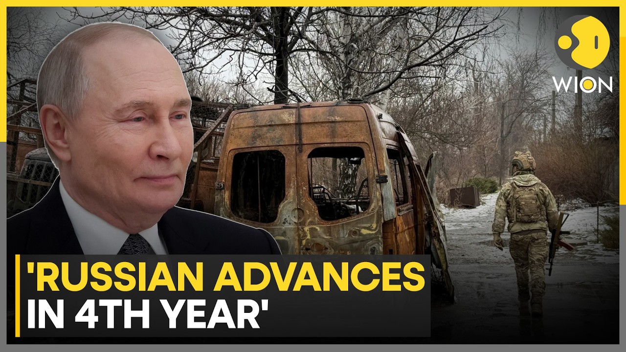 Report: Russia Made Rapid Advances in Fourth Year of Ukraine War | WION News