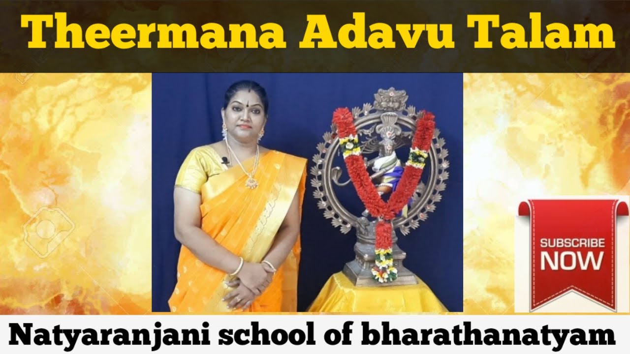 Theermana Adavu or Kitathaka tharikita thom Adavu Thalam [ Natyaranjani school of Bharathanatyam ]