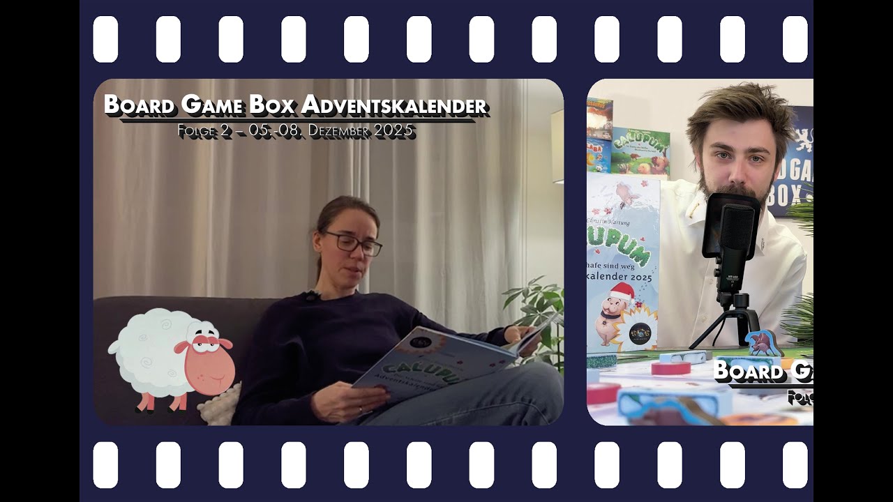 Folge 3: Der große Board Game Box – Calupum Adventskalender 2025 mit Anja & Max (Teil 2)