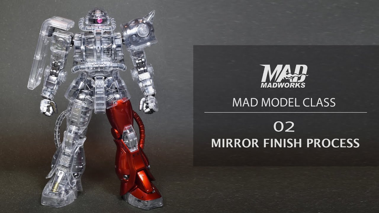 MAD MIRROR FINISH PROCESS| MAD拋光系列第二集-仿金屬漆面拋光流程