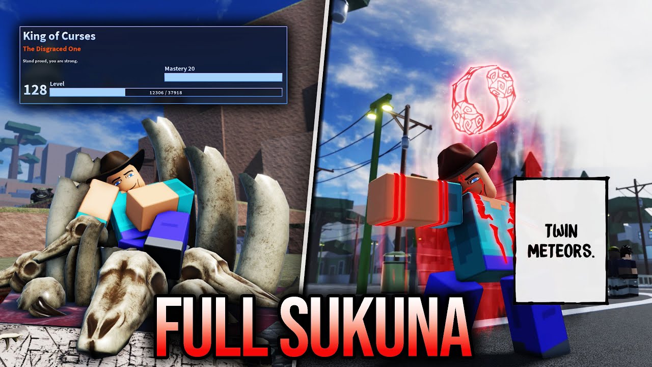 Получение полного опыта SUKUNA в AUT
