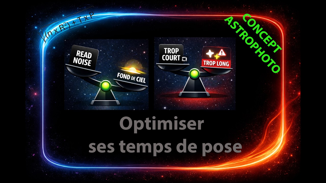 Optimiser son temps de pose pour le ciel profond