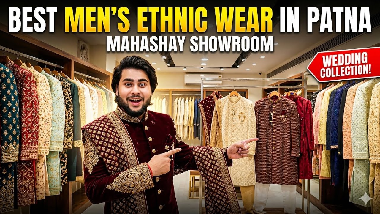 Best men's ethnic wear shop in Patna || Patna Churi Market || Vlog wala Ashutosh Raj ||