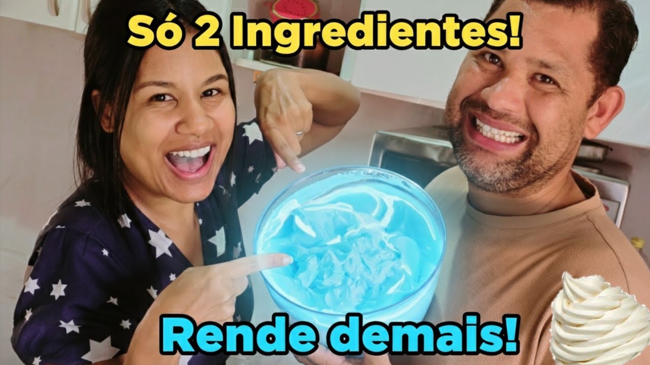 REVELADO!😲 Como Fazemos a Torta na Cara do Canal (Só 2 ingredientes!)