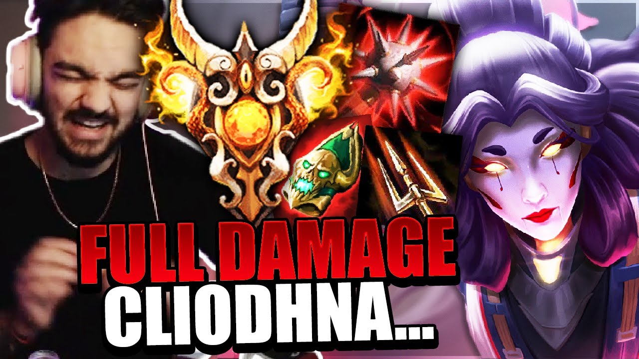 CLEANING HOUSE WITH FULL DAMAGE CLIODHNA! - Grandmasters Ranked Joust - Smite
