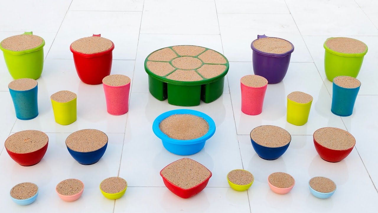 Satisfying ASMR Video | Diy Amazing Multiple glass Sand Cake Designs with Kitchen Tools in Cup
